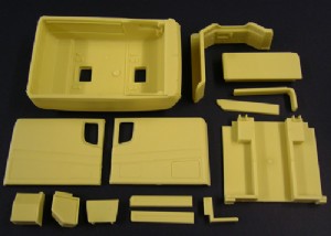 KFS 1/24 SCANIA LONGLINE 車廂改